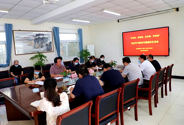 金固集團黨支部召開黨史學(xué)習教育專題組織生活會